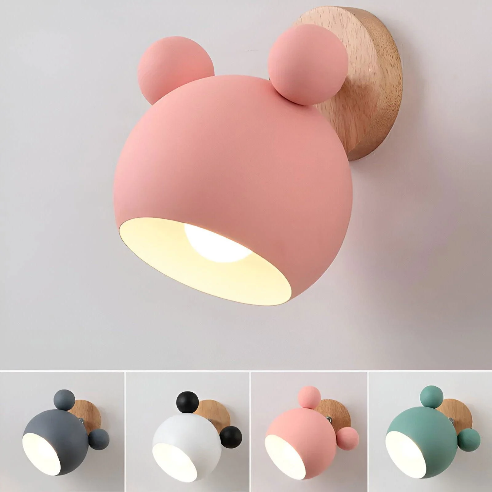 FlashMouse Wall Light - Rotatable Macaron Wall Light - Charming Wall Lighting -  - #tag1#