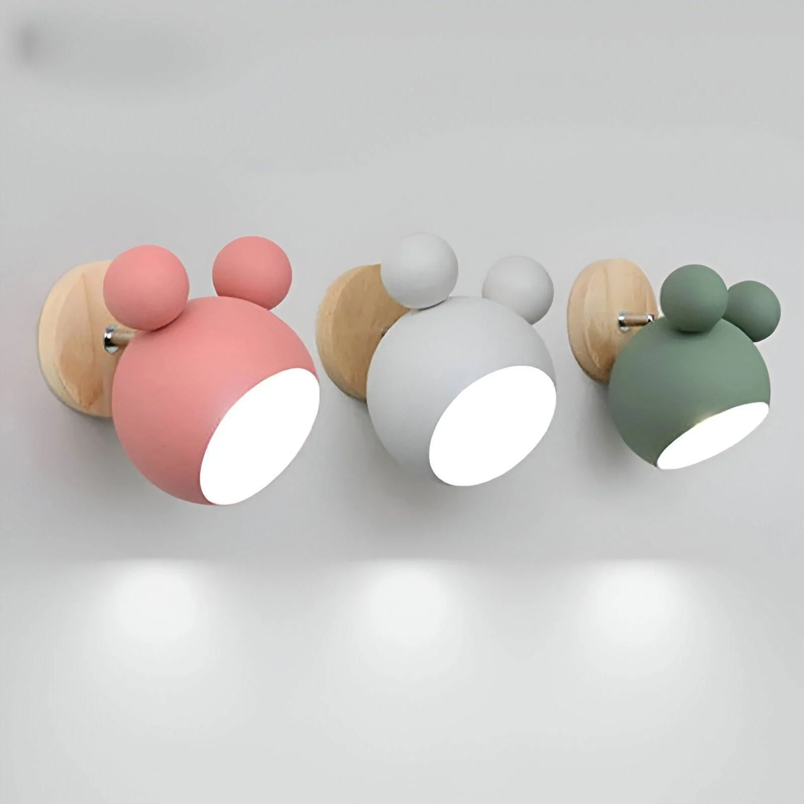 FlashMouse Wall Light - Rotatable Macaron Wall Light - Charming Wall Lighting -  - #tag1#