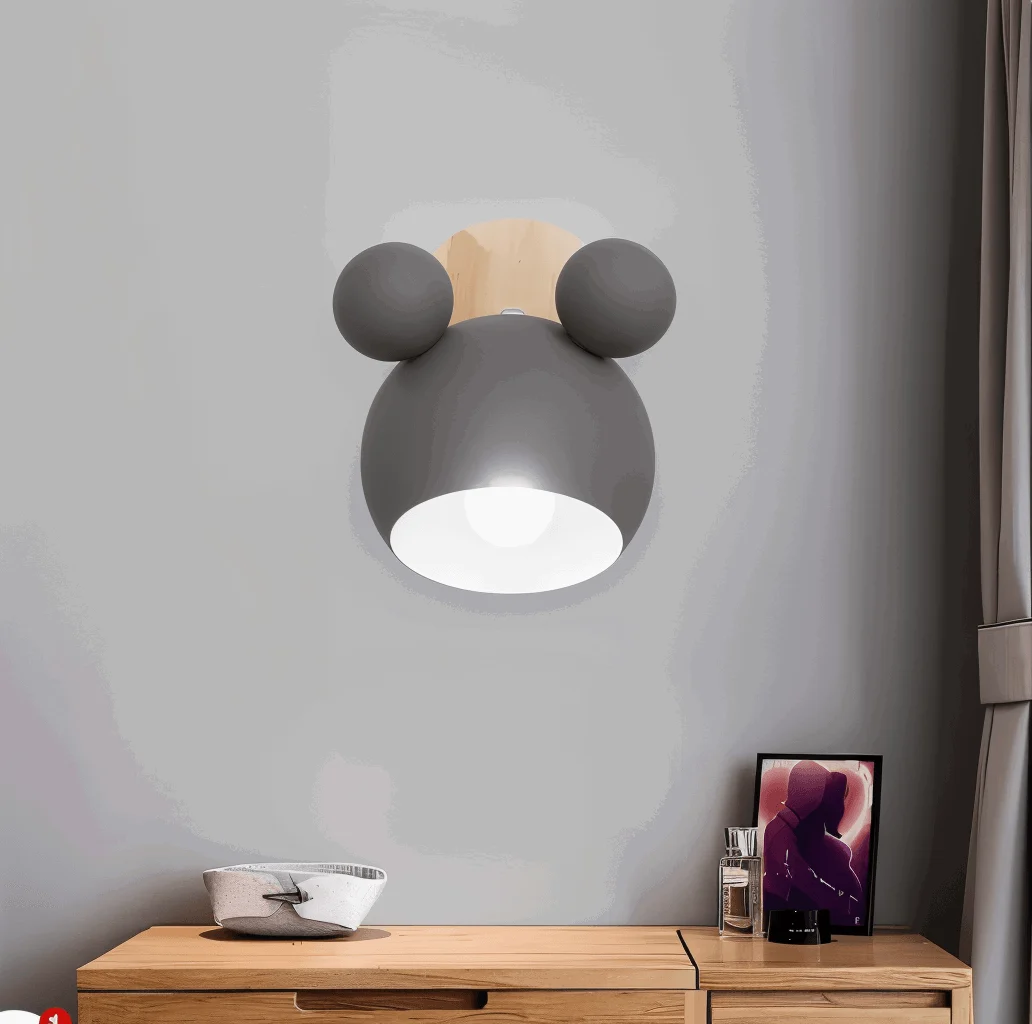 FlashMouse Wall Light - Rotatable Macaron Wall Light - Charming Wall Lighting -  - #tag1#