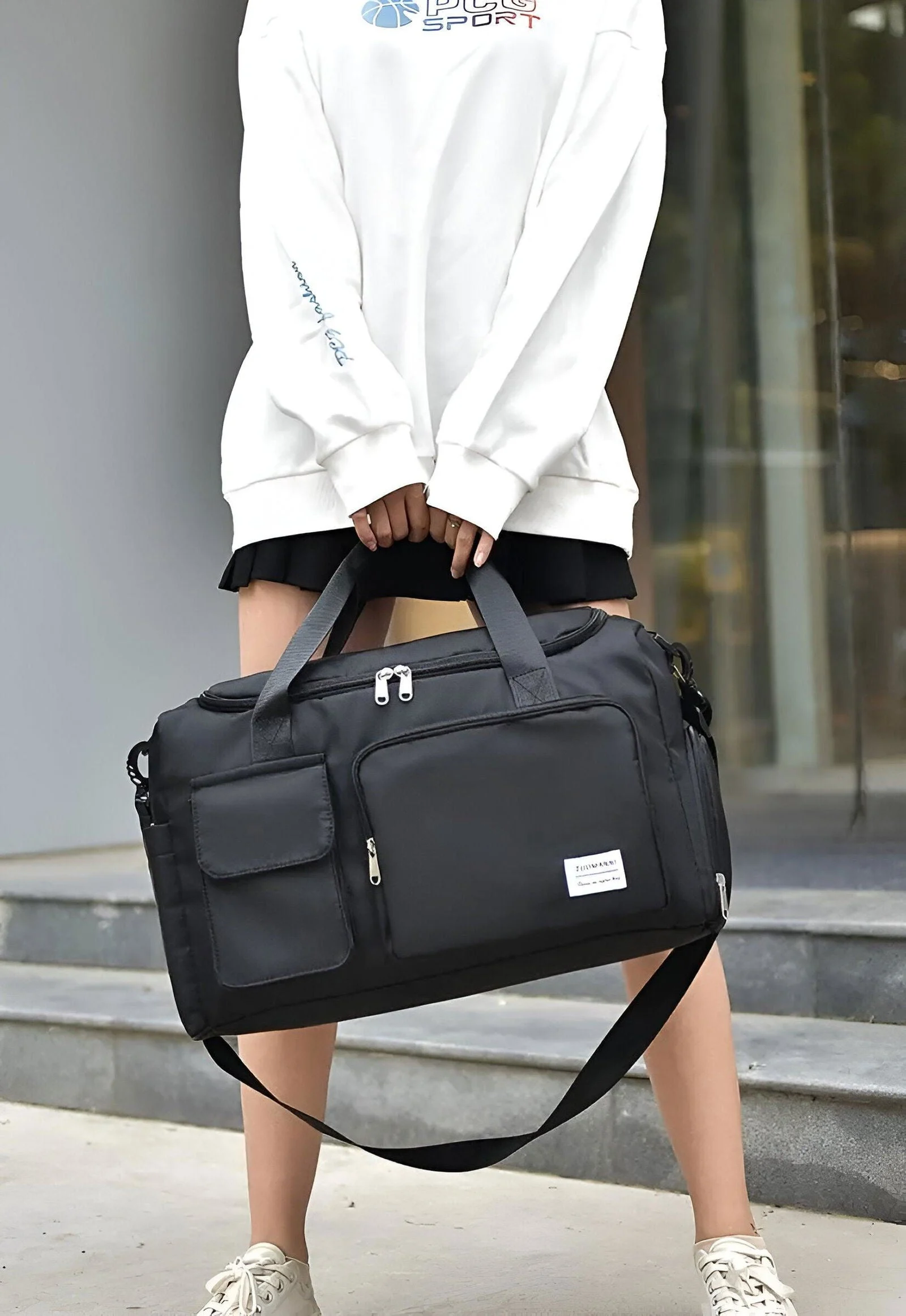 Flex and Chic Travel Bag - Weekender Duffle Bag - Travel Bag for Women -  - #tag1#