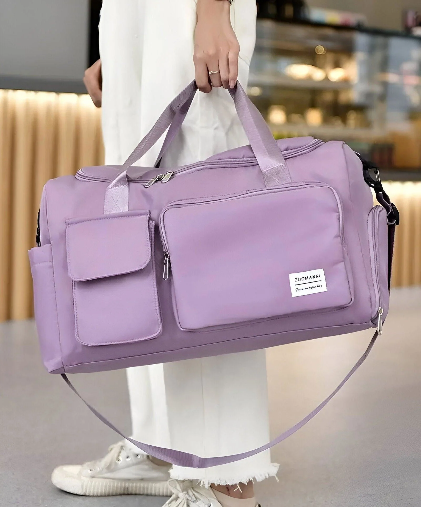 Flex and Chic Travel Bag - Weekender Duffle Bag - Travel Bag for Women -  - #tag1#