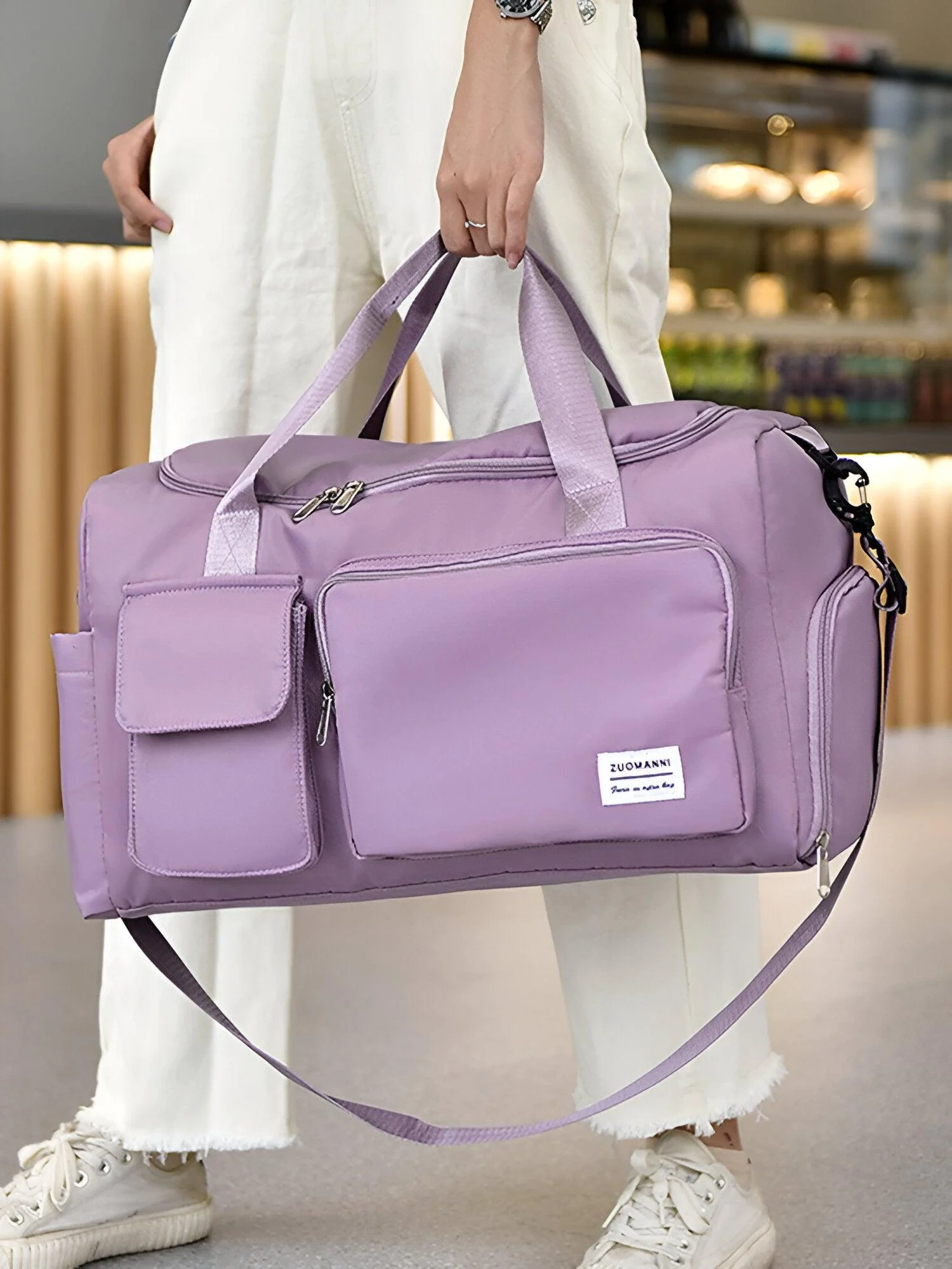 Flex and Chic Travel Bag - Weekender Duffle Bag - Travel Bag for Women -  - #tag1#