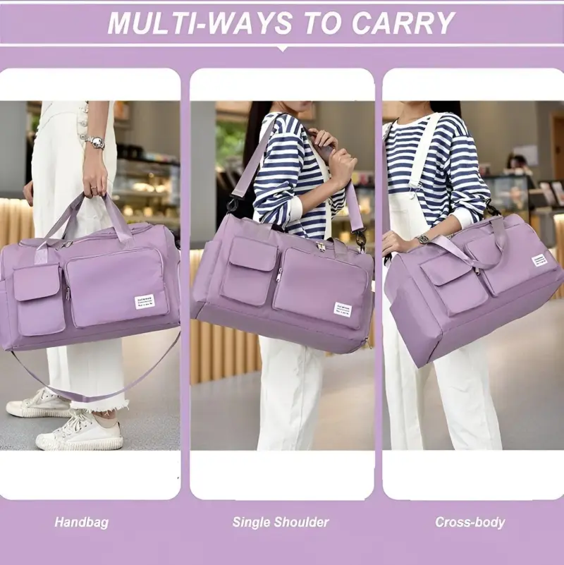 Flex and Chic Travel Bag Weekender Duffle Bag Travel Bag for Women tag1