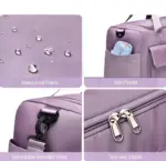 Flex and Chic Travel Bag Weekender Duffle Bag Travel Bag for Women tag1