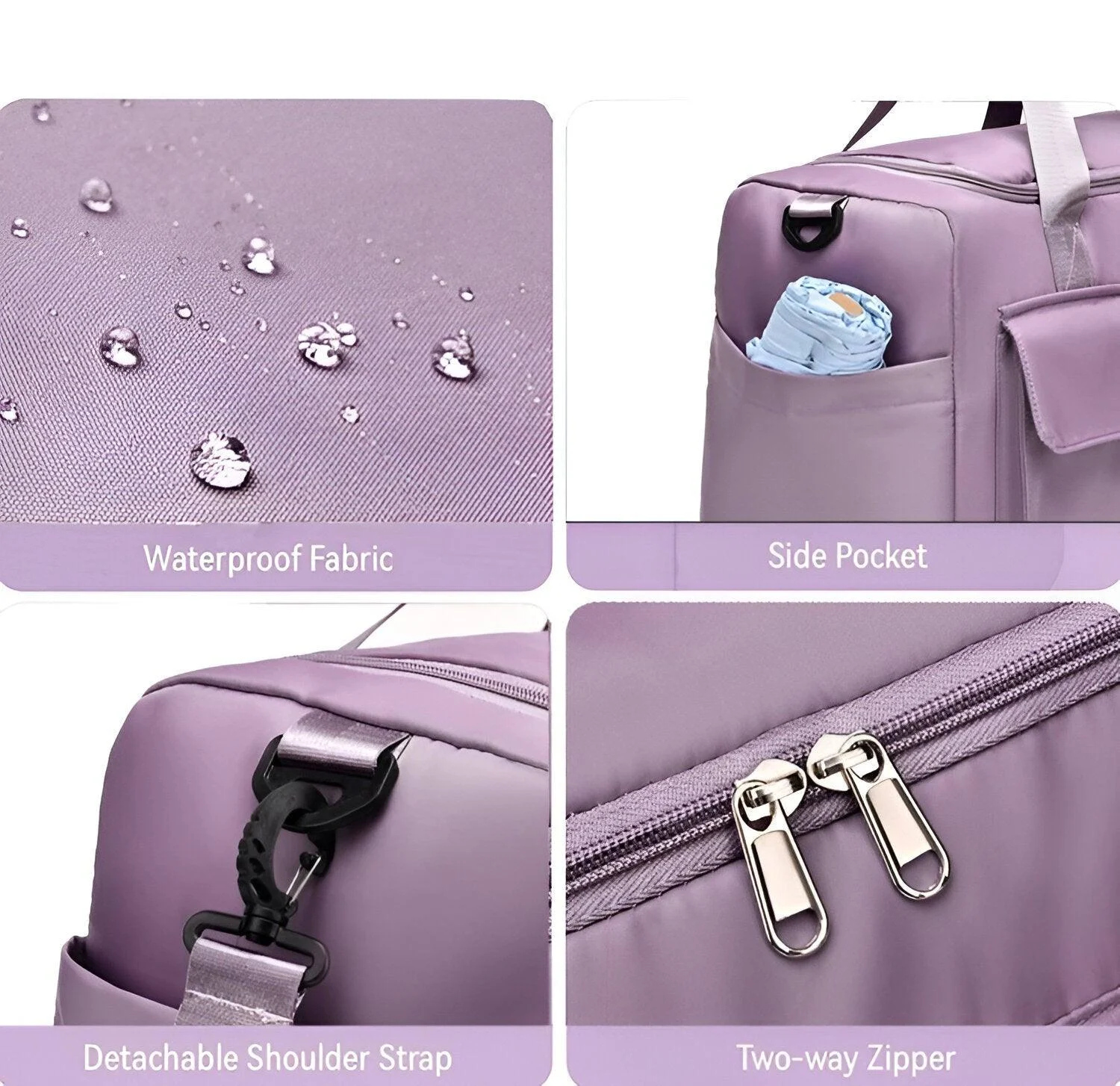 Flex and Chic Travel Bag - Weekender Duffle Bag - Travel Bag for Women -  - #tag1#
