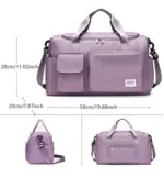 Flex and Chic Travel Bag Weekender Duffle Bag Travel Bag for Women tag1