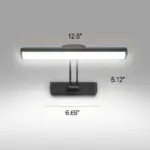 FlexiBeam Minimalist LED wall lamp with adjustable light beam tag1
