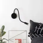FlexiGlow Modern LED wall lamp with 360 degree adjustable light tag1