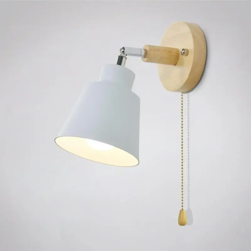 FlexiGlow Rotating Wall Lamp with Pull Chain Switch tag1