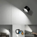FlexiGlow Wireless Rechargeable 360 Wall Lamp for Flexible Lighting tag1