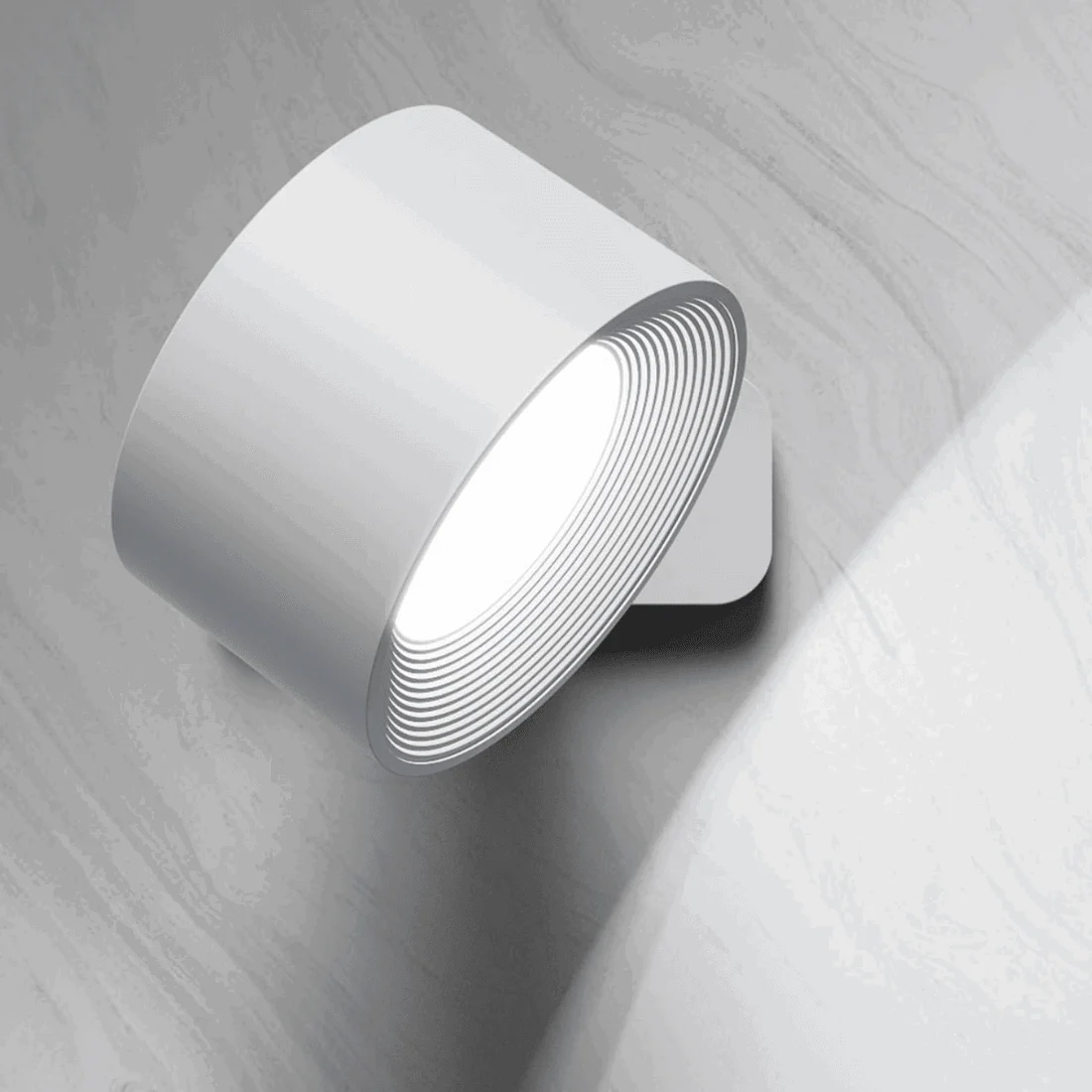 FlexiGlow – Wireless Rechargeable 360° Wall Lamp for Flexible Lighting -  - #tag1#
