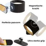 FlexiLamp Wireless rechargeable 360 wall lamp tag1