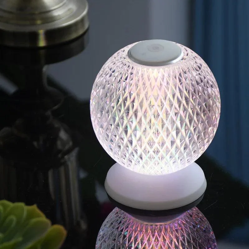 FlexiLuxe - Modern wireless crystal table lamp -  - #tag1#
