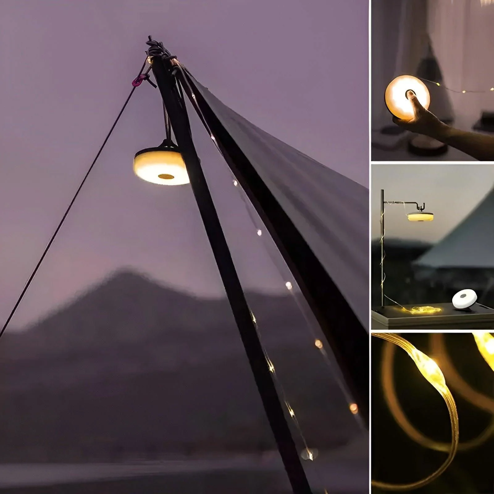 FlexiShine - 10m waterproof camping LED fairy lights -  - #tag1#