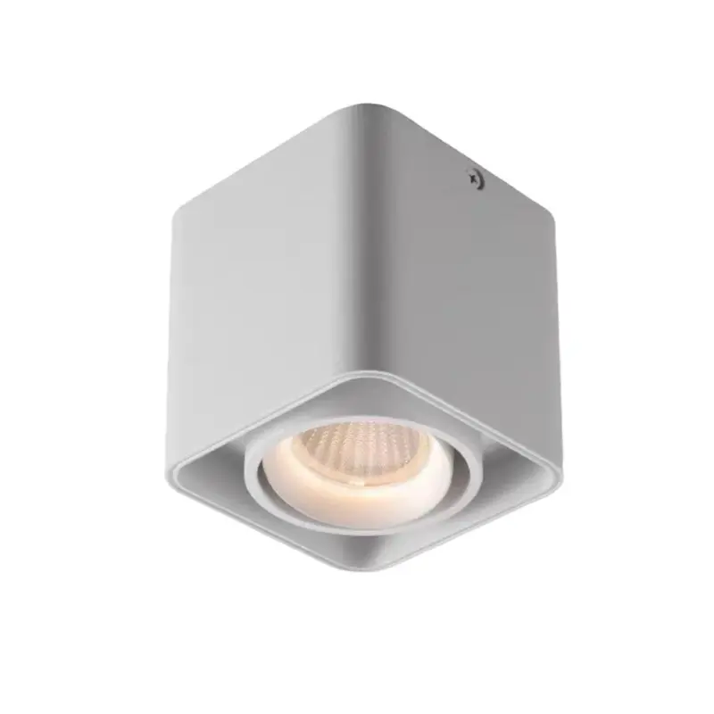 FlexiSquare Dimmable LED Ceiling Grid Light with Adjustable Square Lamp Head tag1