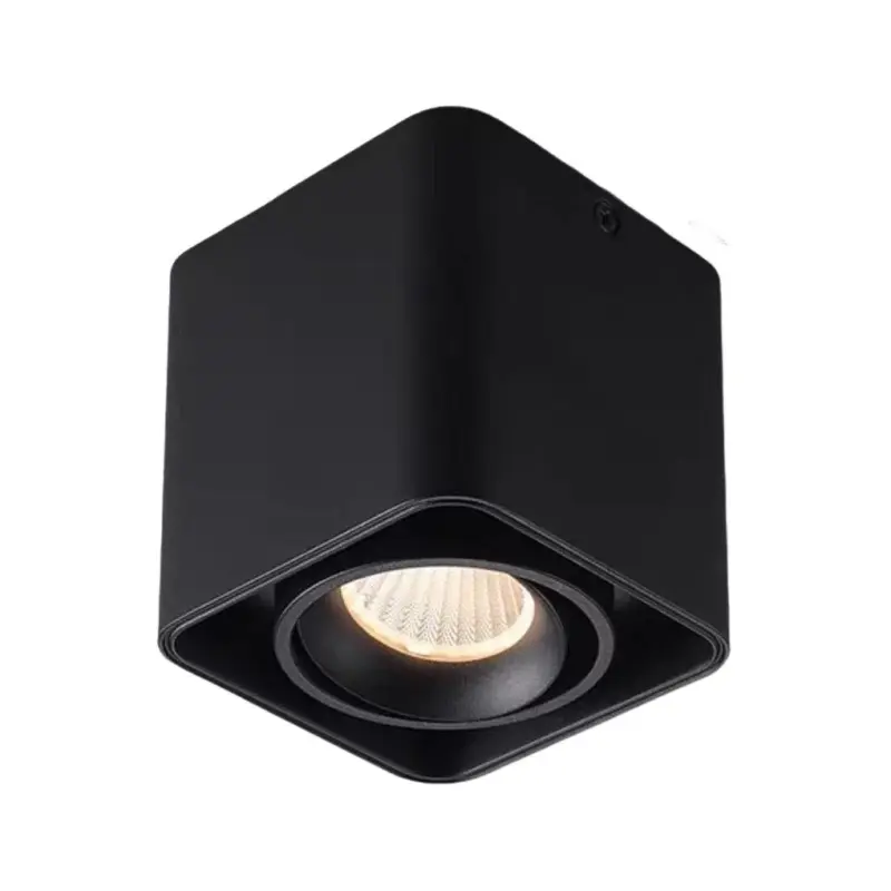 FlexiSquare Dimmable LED Ceiling Grid Light with Adjustable Square Lamp Head tag1