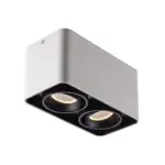 FlexiSquare Dimmable LED Ceiling Grid Light with Adjustable Square Lamp Head tag1