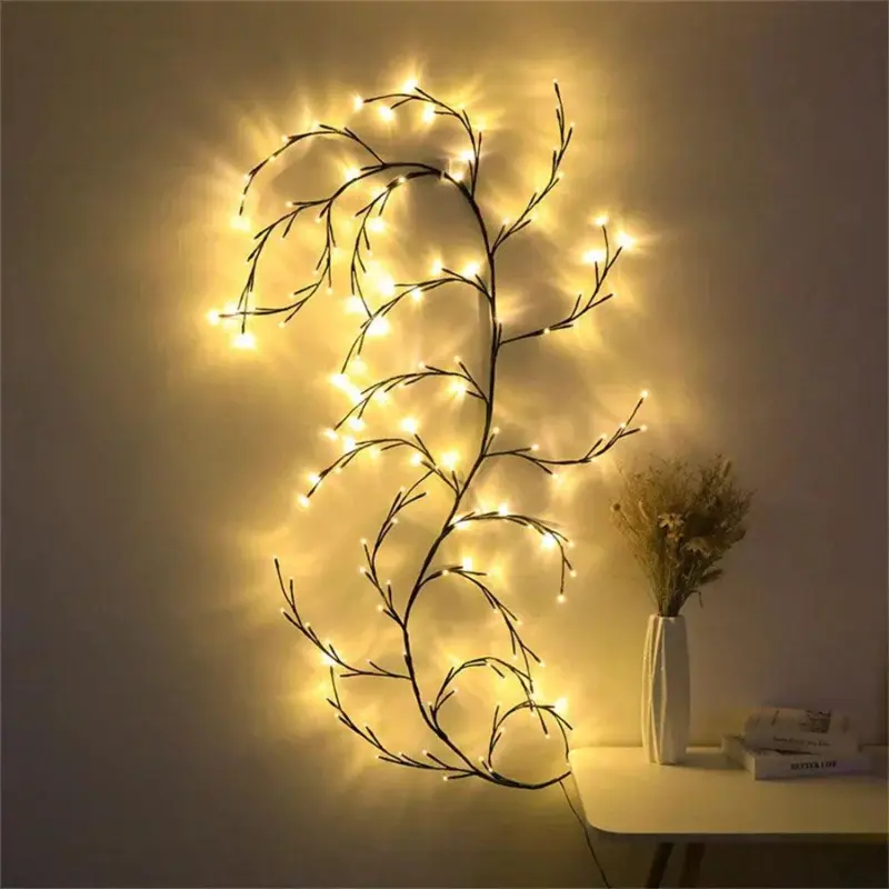 Flexible DIY Willow Vine Branch Light