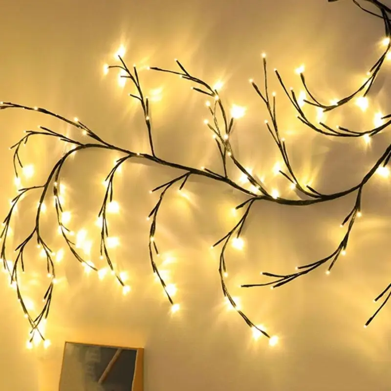 Flexible DIY Willow Vine Branch Light
