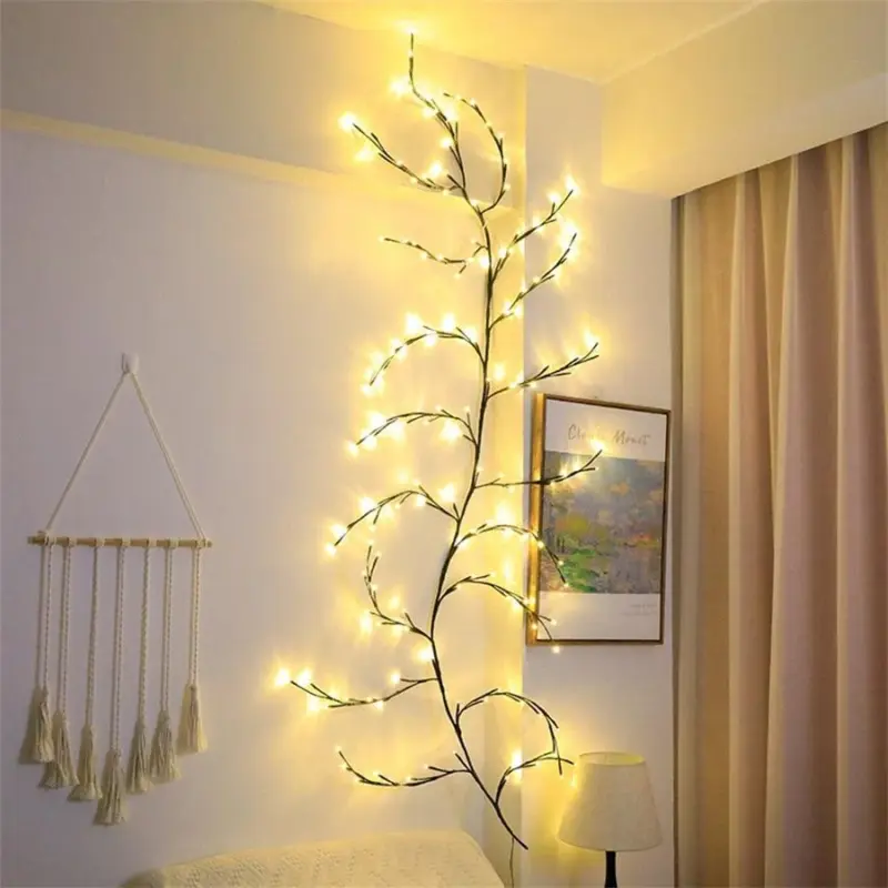 Flexible DIY Willow Vine Branch Light