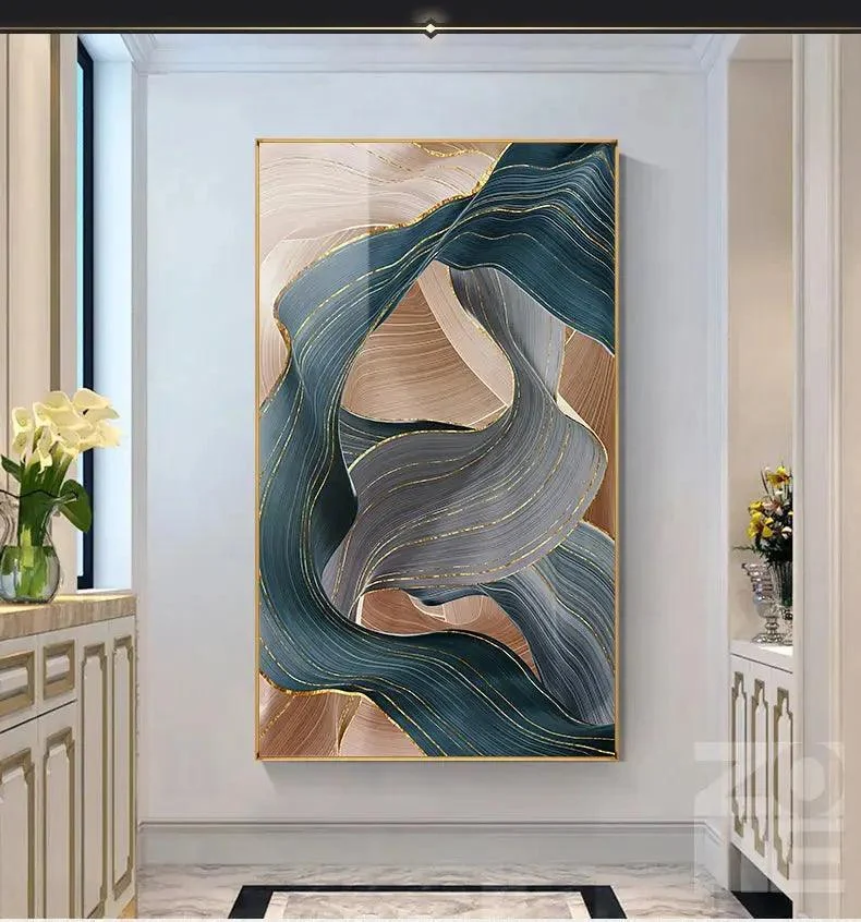 Flickering Ribbon Canvas Art -  - #tag1#
