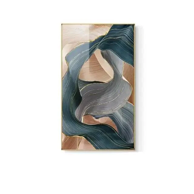 Flickering Ribbon Canvas Art -  - #tag1#