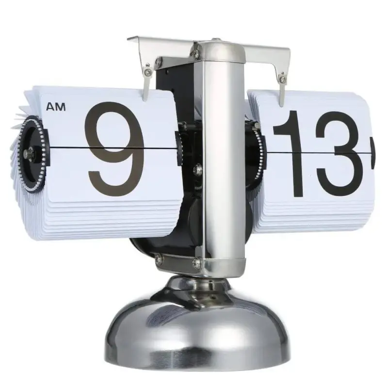 FlipOver Scale Clock Nostalgic Fun