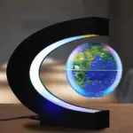 Floating Earth Globe Lamp tag1