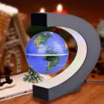 Floating Earth Globe Lamp tag1