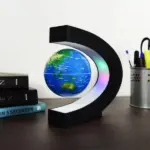 Floating Earth Globe Lamp tag1