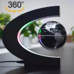 Floating Earth Globe Lamp tag1