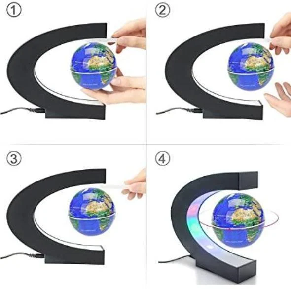 Floating Earth Globe Lamp -  - #tag1#