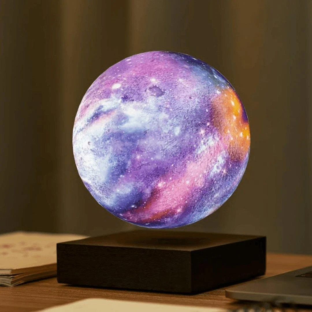 Floating Galaxie Moon Lamp - Moon Shield - Floating - Starry Sky -  - #tag1#