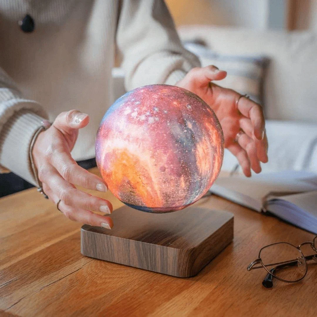 Floating Galaxie Moon Lamp - Moon Shield - Floating - Starry Sky -  - #tag1#