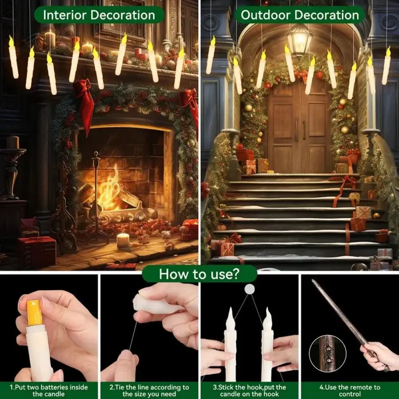 Floating LED Candles tag1