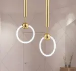 Floating LED Ring Modern Chandelier Suspension Lighting tag1