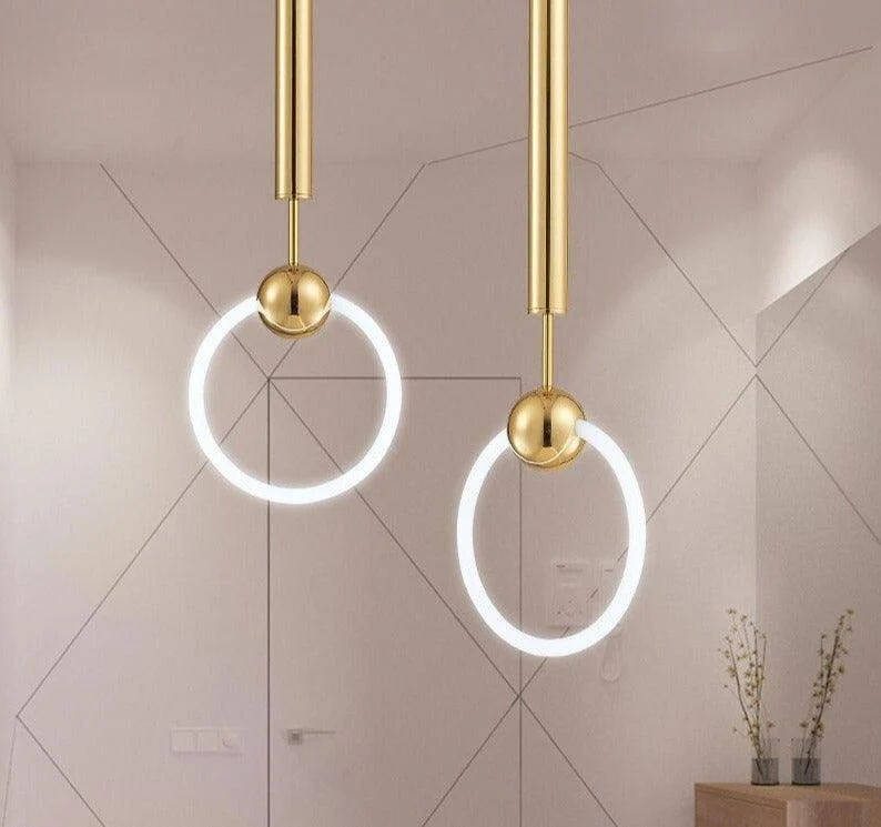 Floating LED Ring - Modern Chandelier - Suspension Lighting -  - #tag1#