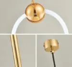 Floating LED Ring Modern Chandelier Suspension Lighting tag1