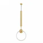 Floating LED Ring Modern Chandelier Suspension Lighting tag1