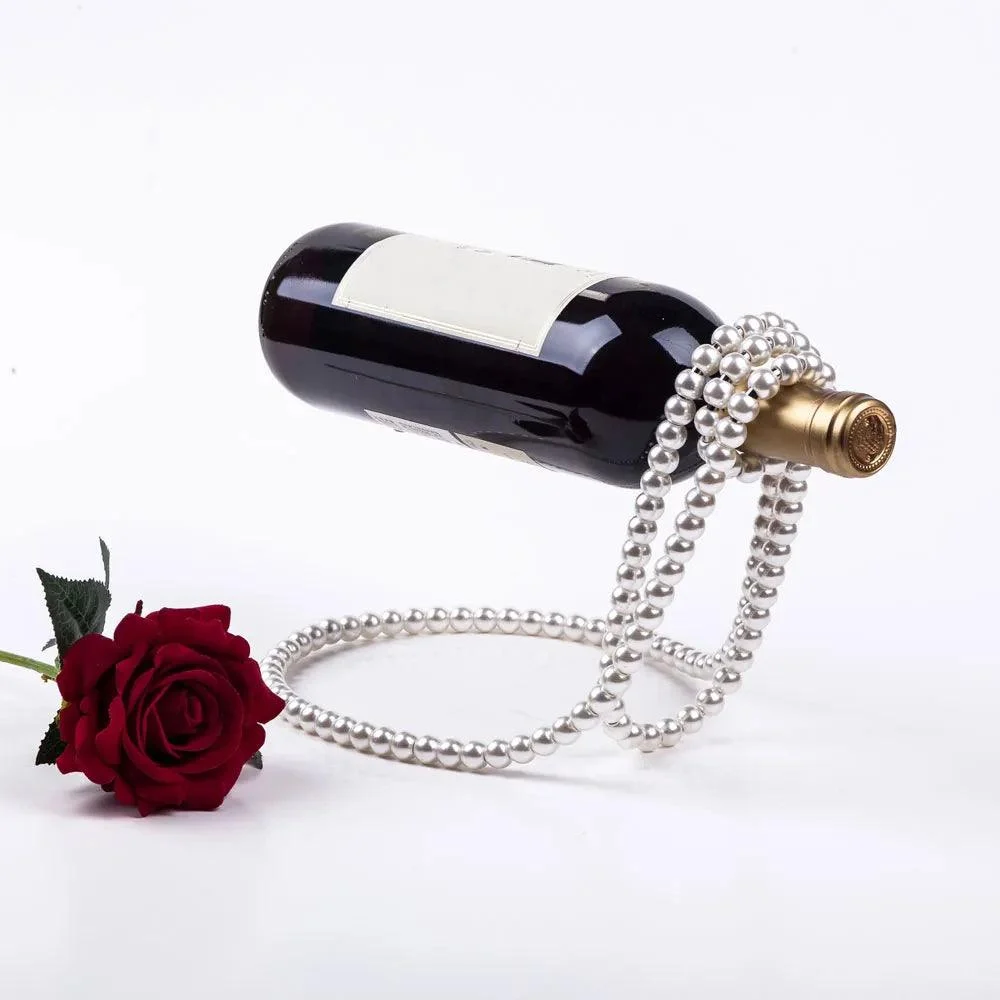 Floating Necklace Wine Bottle Holder -