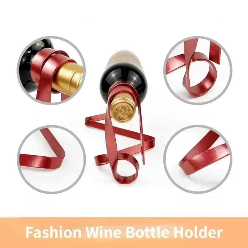 Floating Ribbon Wine Rack -  - #tag1#