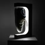 Floating Shoe Display LED Light tag1