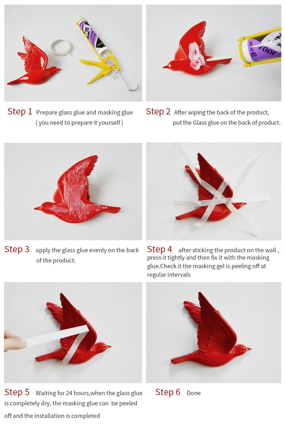 Flock of Birds Wall Decor -  - #tag1#