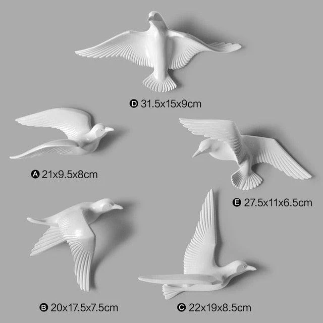 Flock of Doves Wall Decor -  - #tag1#