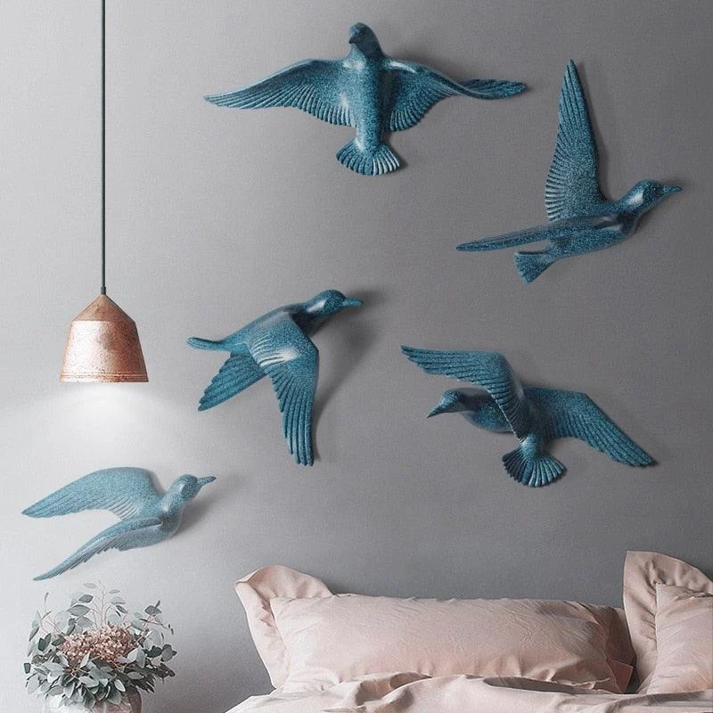 Flock of Doves Wall Decor -  - #tag1#