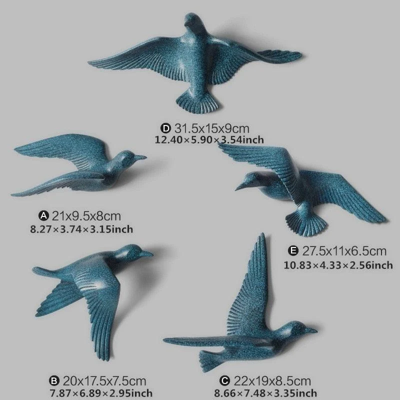 Flock of Doves Wall Decor -  - #tag1#