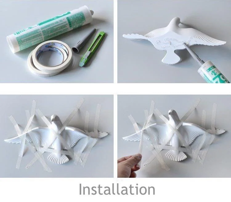 Flock of Doves Wall Decor -  - #tag1#