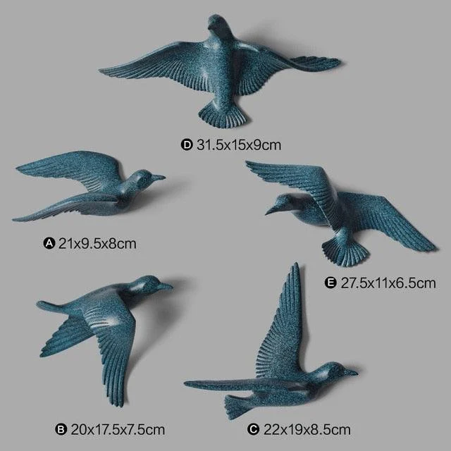 Flock of Doves Wall Decor -  - #tag1#