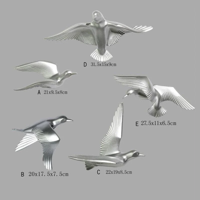 Flock of Doves Wall Decor -  - #tag1#