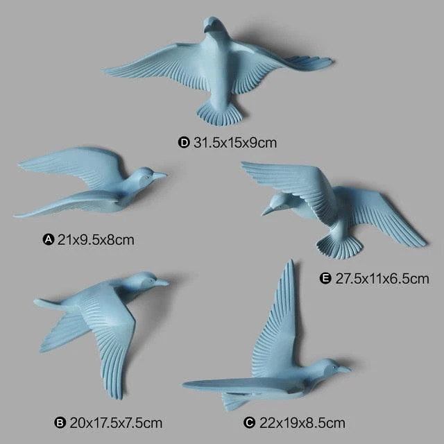 Flock of Doves Wall Decor -  - #tag1#